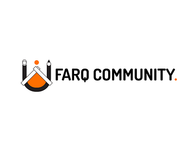 FARQ COMMUNITY FINAL LOGO branding chameleon97logos client clientwork community concept concept art create creativity dagg design farq idea identity logo productdesign summer