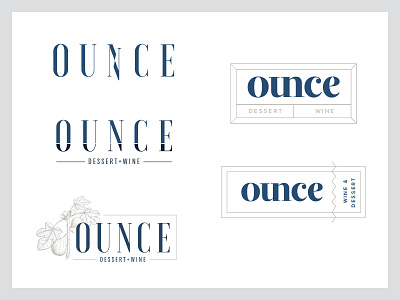 Unused branding concepts branding dessert logo restaurant typography unused wine
