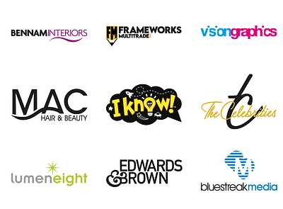 Logos conceptual coporate identity design graphic design logo