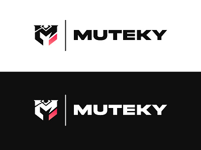 muteky Logo Personal branding graphic design logo