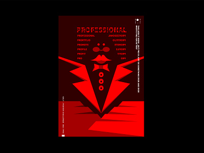 Typography Poster "Pro" design graphic design illustration poster posterdesign typography