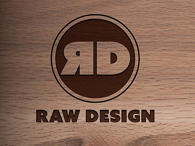 Raw design logo redesign vector