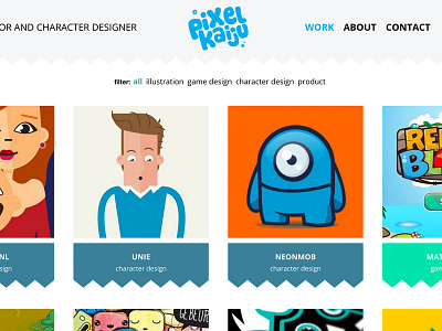 New portfolio website pixelkaiju portfolio projects showcase website