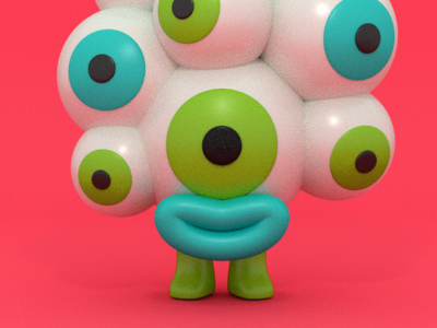Argus 3d character design toy