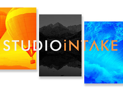 Studio Intake Branding branding design logo minimal typography web website