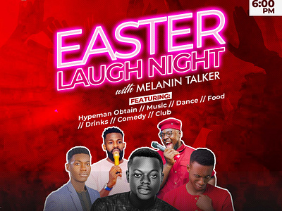 Easter laugh night