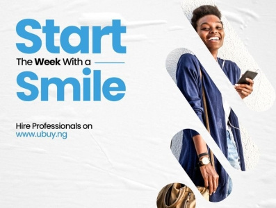 Start the week with a smile graphic design illustration