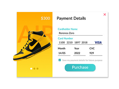 Payment Detail UI design branding graphic design motion graphics ui