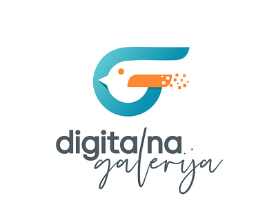 logo Digitalna galerija1 bird digital digitalart gallery logo