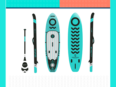 oswego board design design lake logo paddleboard sport sports logo