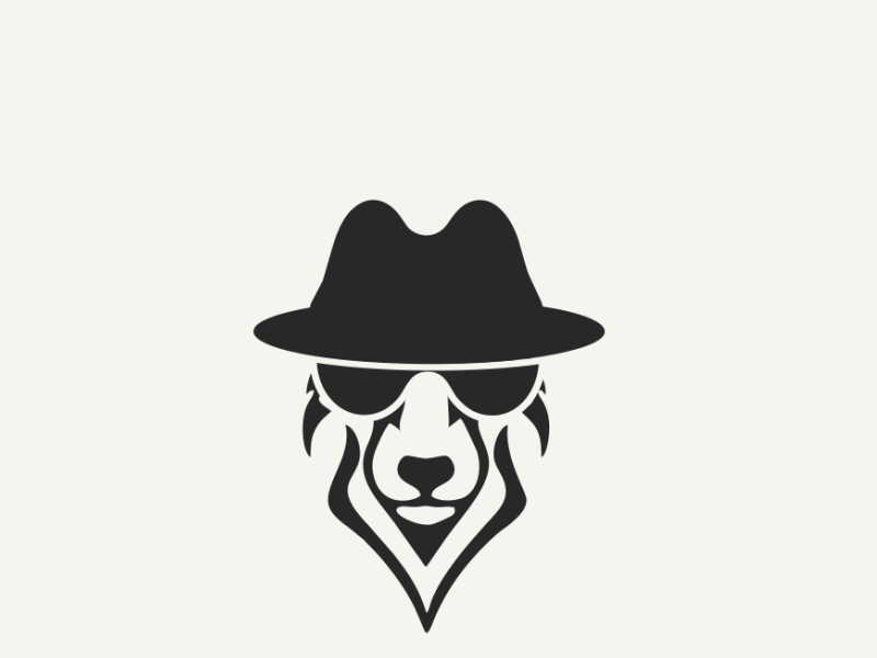Wolf detective by Artimaki on Dribbble