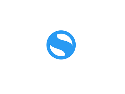 s logo logo design minimalistic