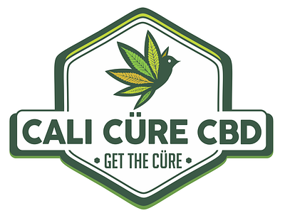 Cali Cüre CBD brand branding cannabis cbd design graphic design logo logo design minimalistic