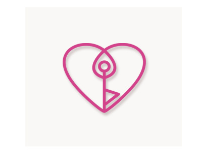 Joga Kutak Tavita hearth logo logo yoga love sign yoga yoga