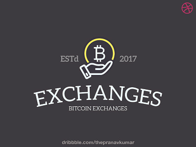 Exchanges Logo branding crypto design logo