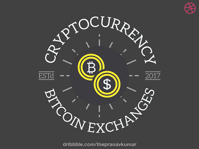 Exchanges Logo Design 2 branding cryptocurrency logo design