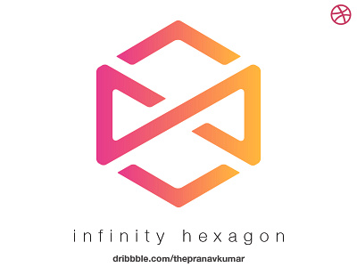 Infinity Hexagon branding logo design