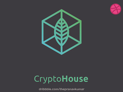 Cryptohouse logo branding logo