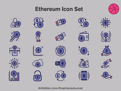 Ethereum Icon Set