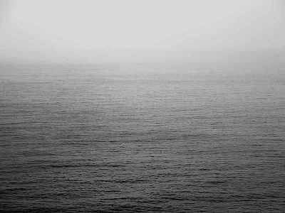 black and white sea photography