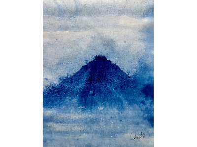 Blue mountain/4 drawing