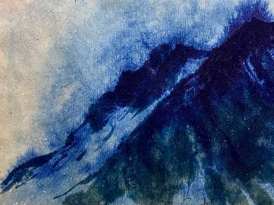 Blue mountain/5 drawing