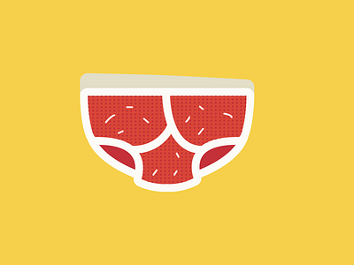 Carne meat raw steak underwear