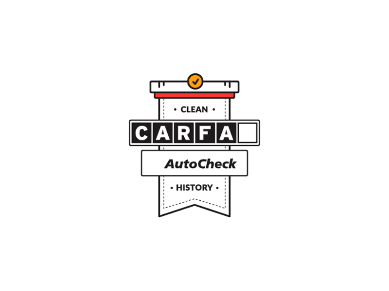 Clean History autocheck badge carfax cars