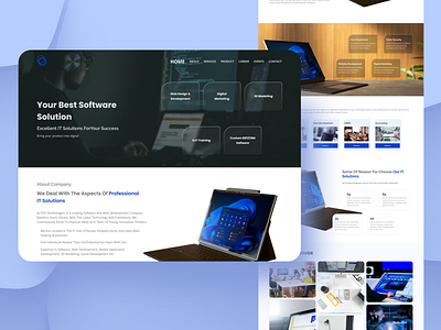 Landing page design design ui ui design uiuxdesign ux website