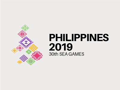 30th SEA Games Philippines Bid — Fictive Version (Logo) logo logo design vector