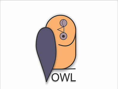 Owl design graphic design illustration logo vector