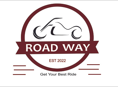 Road Way branding car car rent graphic design illustration logo typography vector