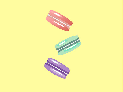 French Colorfull Macaroons