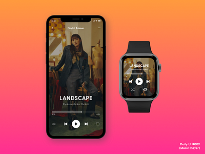 Daily UI #009 (Music Player) app daily ui design music player ui