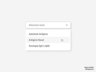 Daily UI #027 (Dropdown) daily ui design dropdown ui