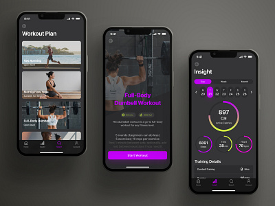 Daily UI 041 : Workout