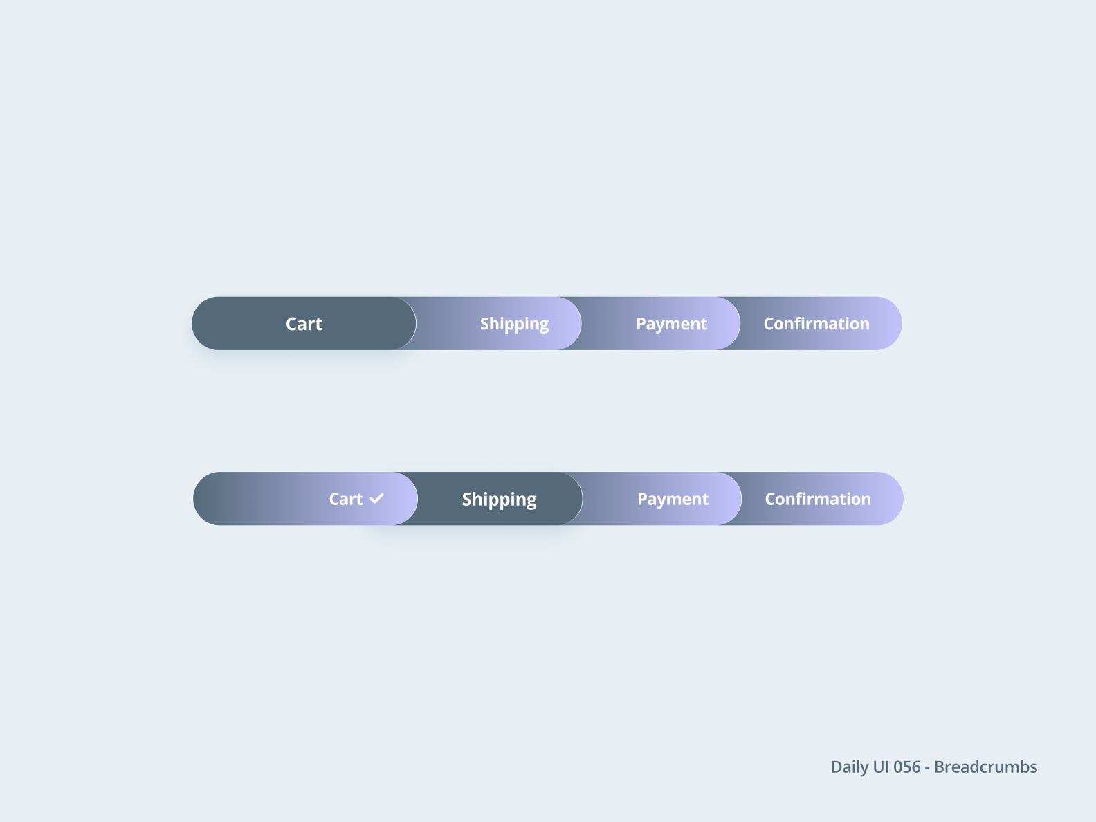 Daily UI 056 Breadcrumbs by Hiroe Ito on Dribbble