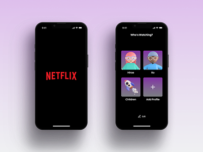 Daily UI 064: Select User Type 064 100daysofdesign branding dailyui day064 design graphic design interface ios netflix product select service type ui user ux