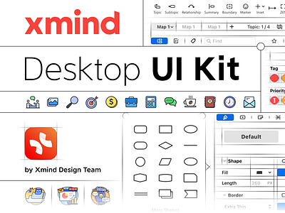 Xmind Desktop UI Kit