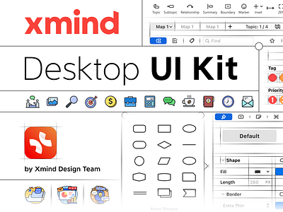 Xmind Desktop UI Kit