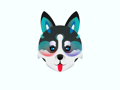 Let's Go 2018-Husky 2018 animal design dog husky illustration vector vectorart visual