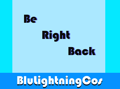 BluLightningCos Branding branding design graphic design logo twitch