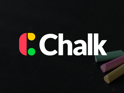 Chalk - Colorful "C" Logo Design branding design graphic design logo vector