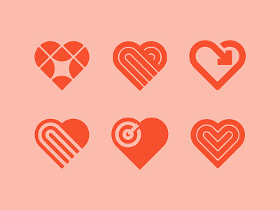 Love always dudes !! branding geometric heart icon identity lines logo love simple typography valentines vector
