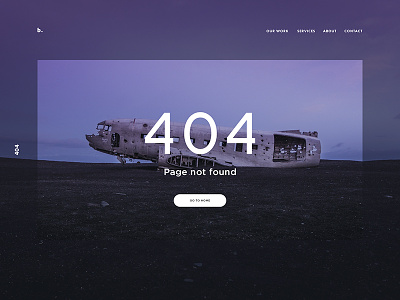 Day 008 - 404 page #dailyui 404 404 page clean dailyui design inspiration landing minimal site ui ux web design
