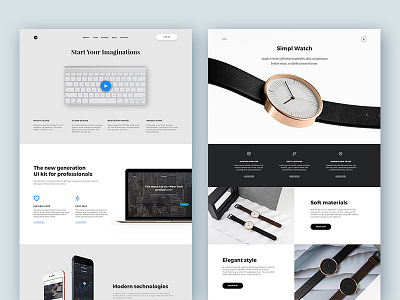 Phoenix Startup UI Kit Freebie clean dailyui flat inspiration free download freebie psd slider ui design ui kit ux web