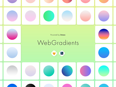 Web Gradients - Ultimate Collection of Gradients 🔥 animation download free freebie gradients inspiration psd sketch ui kit web
