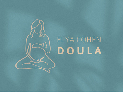 Branding for Elya Doula brand design branding design graphic design illustration logo logo for doula