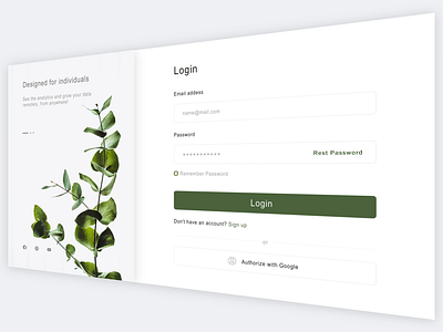 Login page adobexd dailyui h0osein login loginpagedesign ui