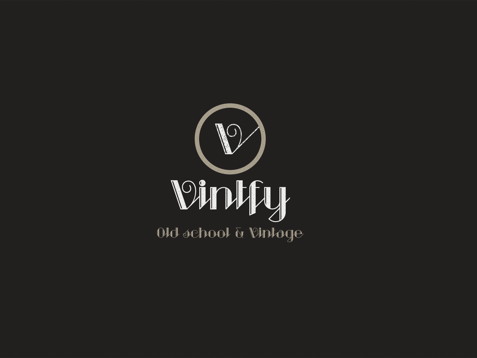 Vintfy Logo by Omar Emam on Dribbble